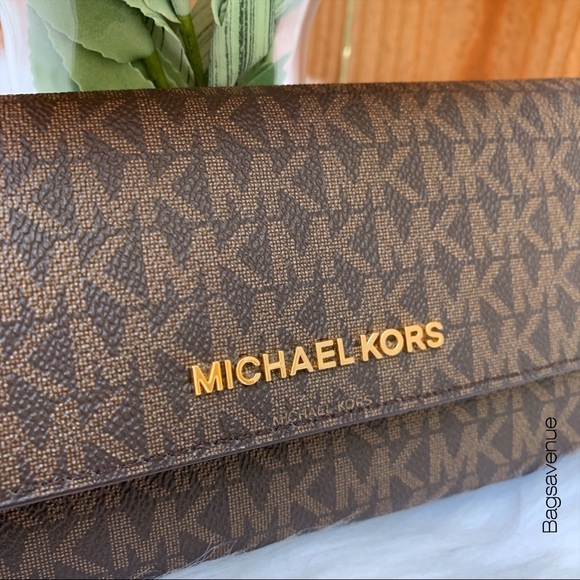 Michael kors Jet Set travel large trifold wallet - Picture 2 of 8